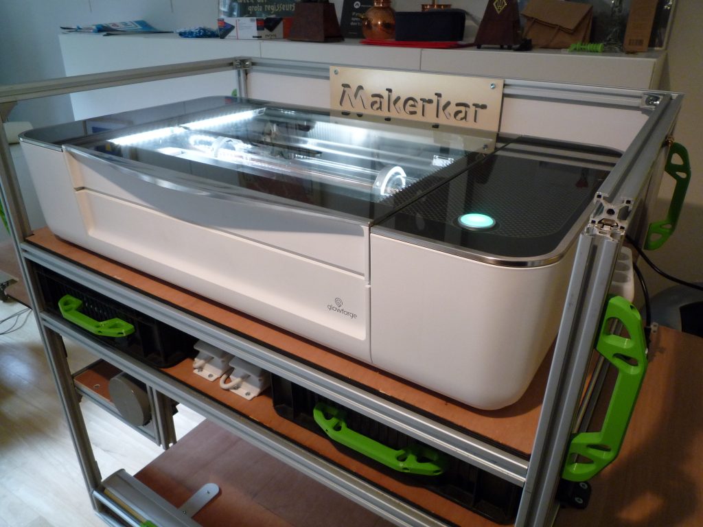 Makerkar with Glowforge